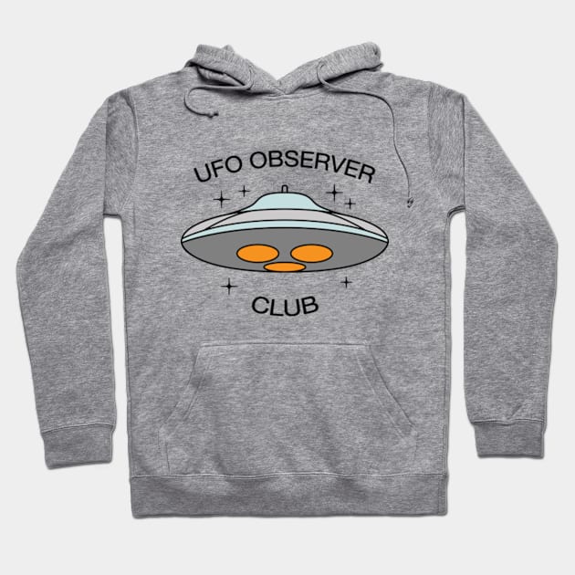 UFO Observer Club Hoodie by Plan8